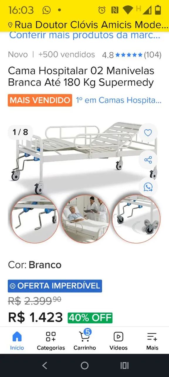 Cama dellamed 
