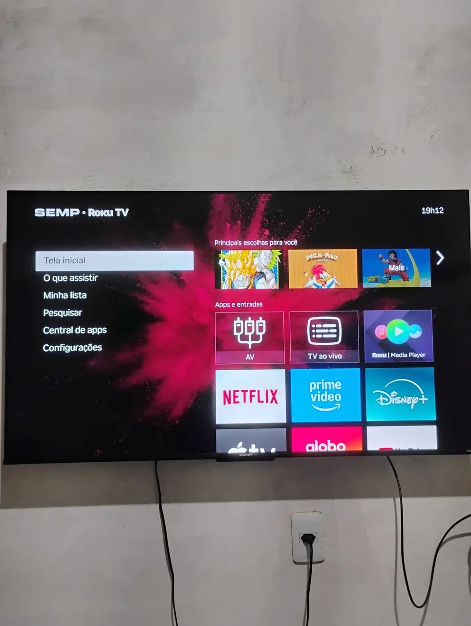 Tv Semp 50 polegadas 10 meses de uso  - Foto 4