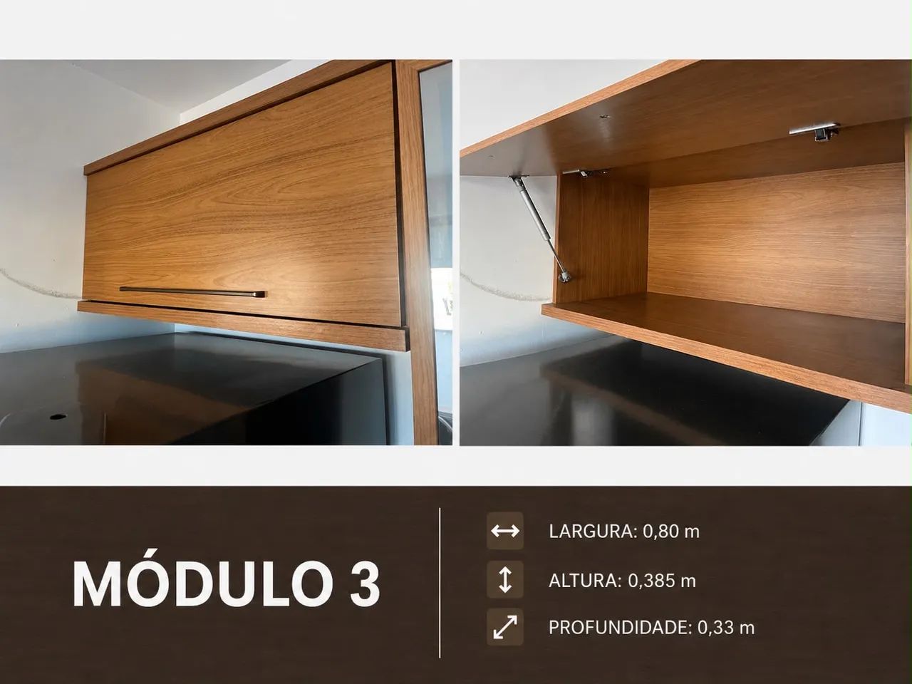 MÓVEIS COZINHA E GUARDA ROUPA - Foto 3