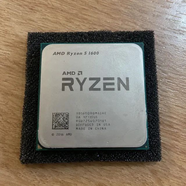 Processador AMD Ryzen 5 1600 | 6 Núcleos 12 Threads | AM4