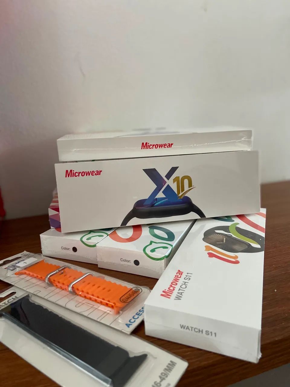 Smartwatch S10 Microwear +2 Pulseiras extras  - Foto 2