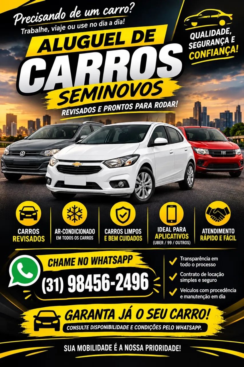 Locação de veículos 