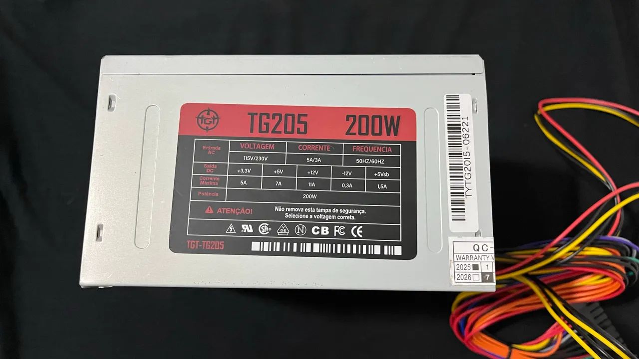 Fonte tgt 200w