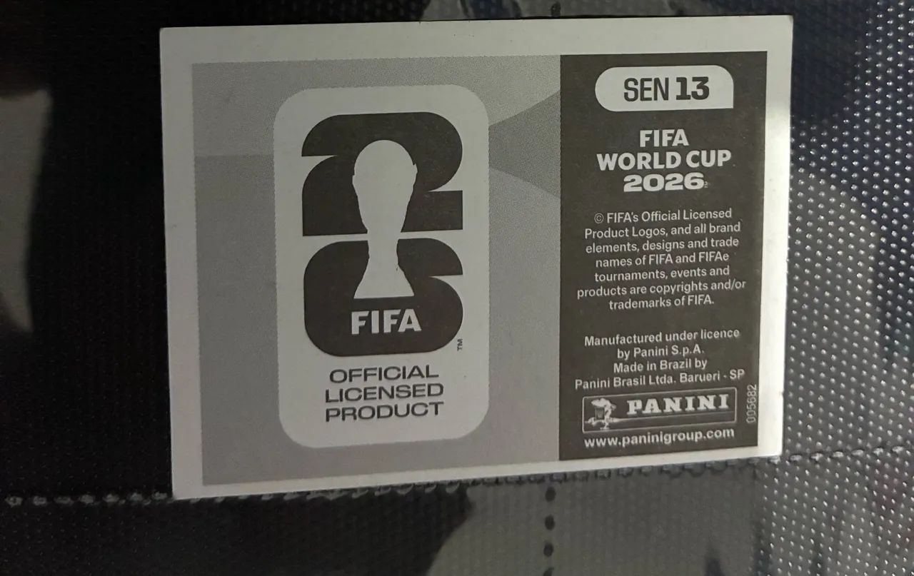 Figurinha Copa 2026 Mc Donalds SEN13 - Foto 2