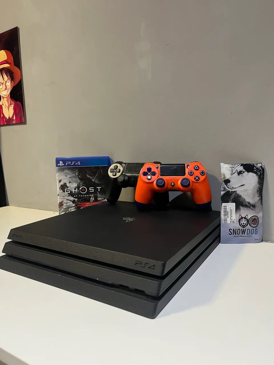 Ps4 Pro 800gb + Jogos - Foto 2