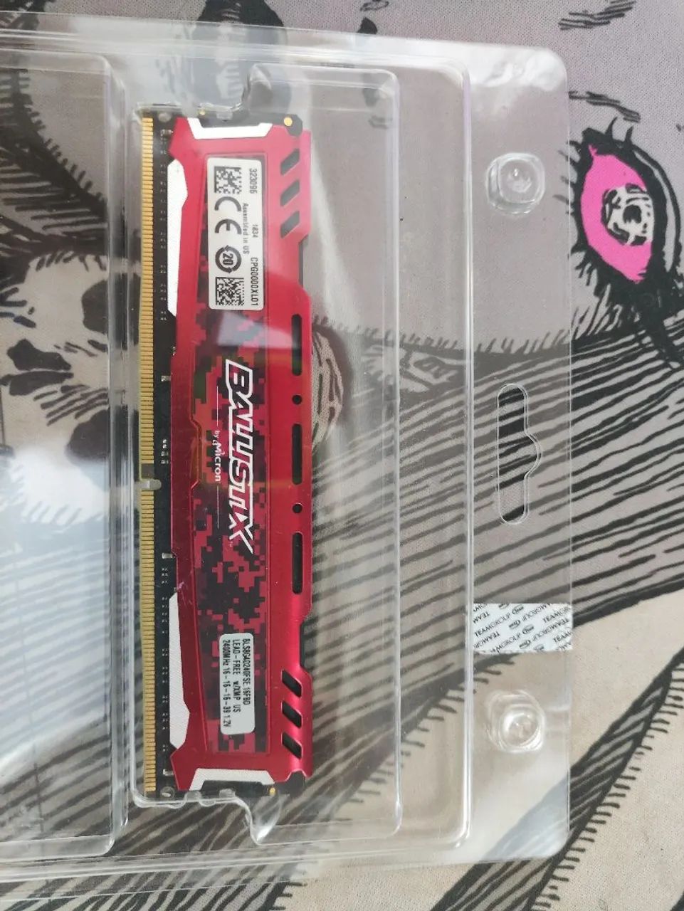 8GB ddr4 2400Mhz memória ram