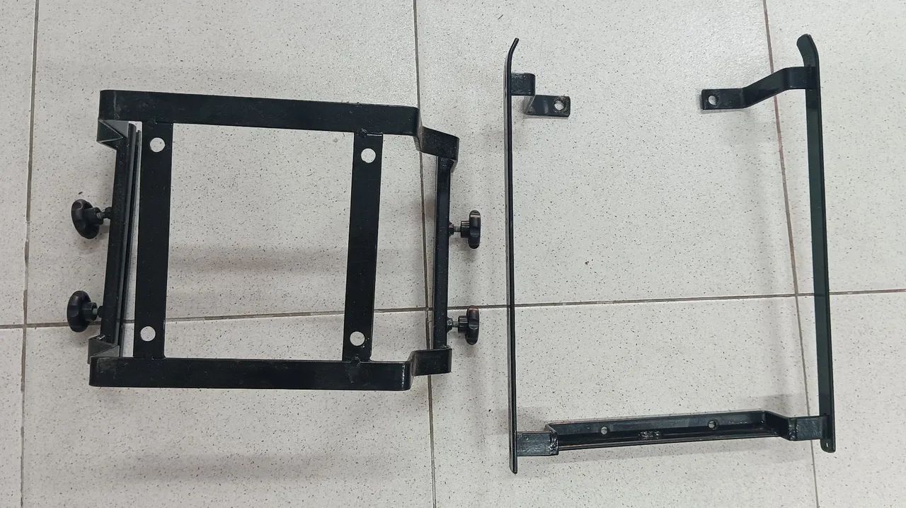 Suporte baú para moto Crosser 150, 250 reais , ainda tem conversa. - Foto 4
