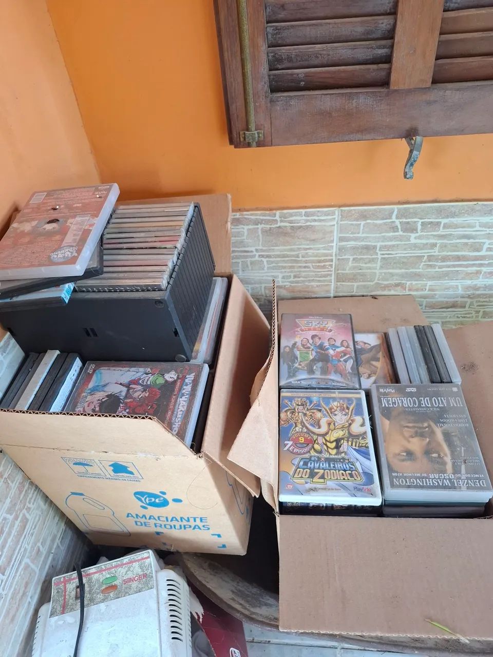 Doação DVD,s e CDs