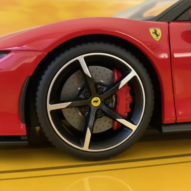 Ferrari SF90 Spider Shell V-Power 1:41 Bburago Bluetooth - Foto 3