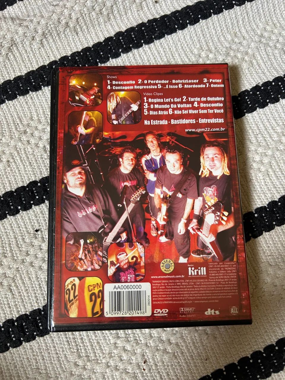 DVD CPM 22 O Vídeo  - Foto 2