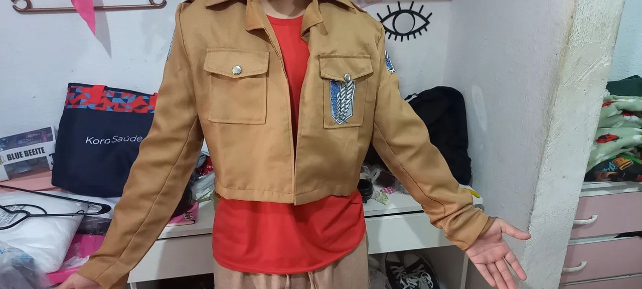 Jaqueta Attack on titan - Foto 4