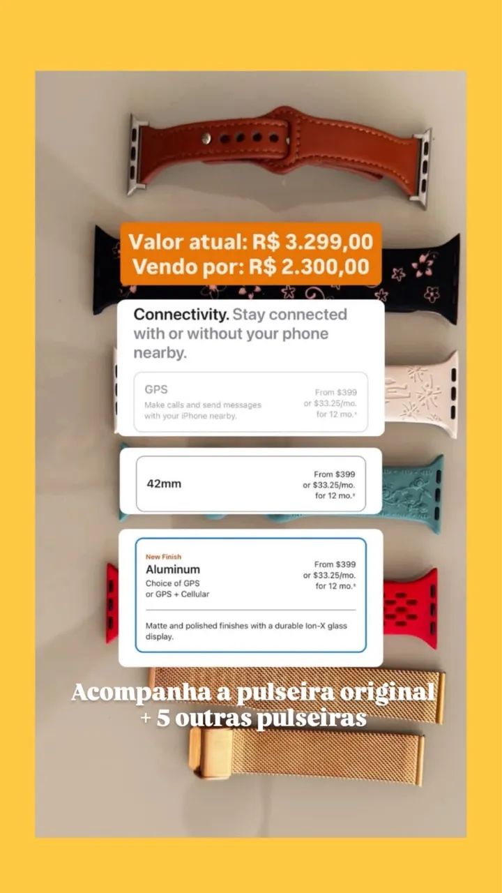 Vendo Apple Watch Série 11 - Foto 4