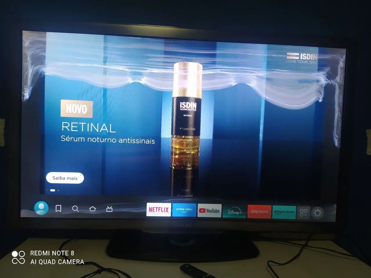 Tv Philips 52 polegadas com mancha  - Foto 3
