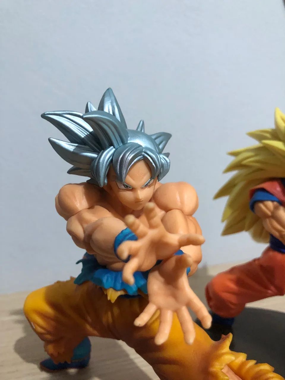 Goku ssj 3 e ultra instinto action figures - Foto 3