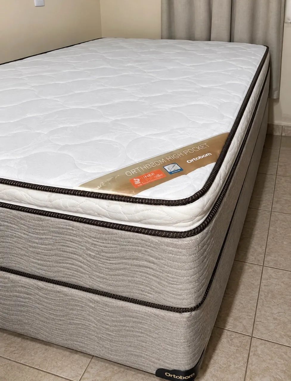  Cama Box Casal (Box + Colchão) Ortobom - Foto 3