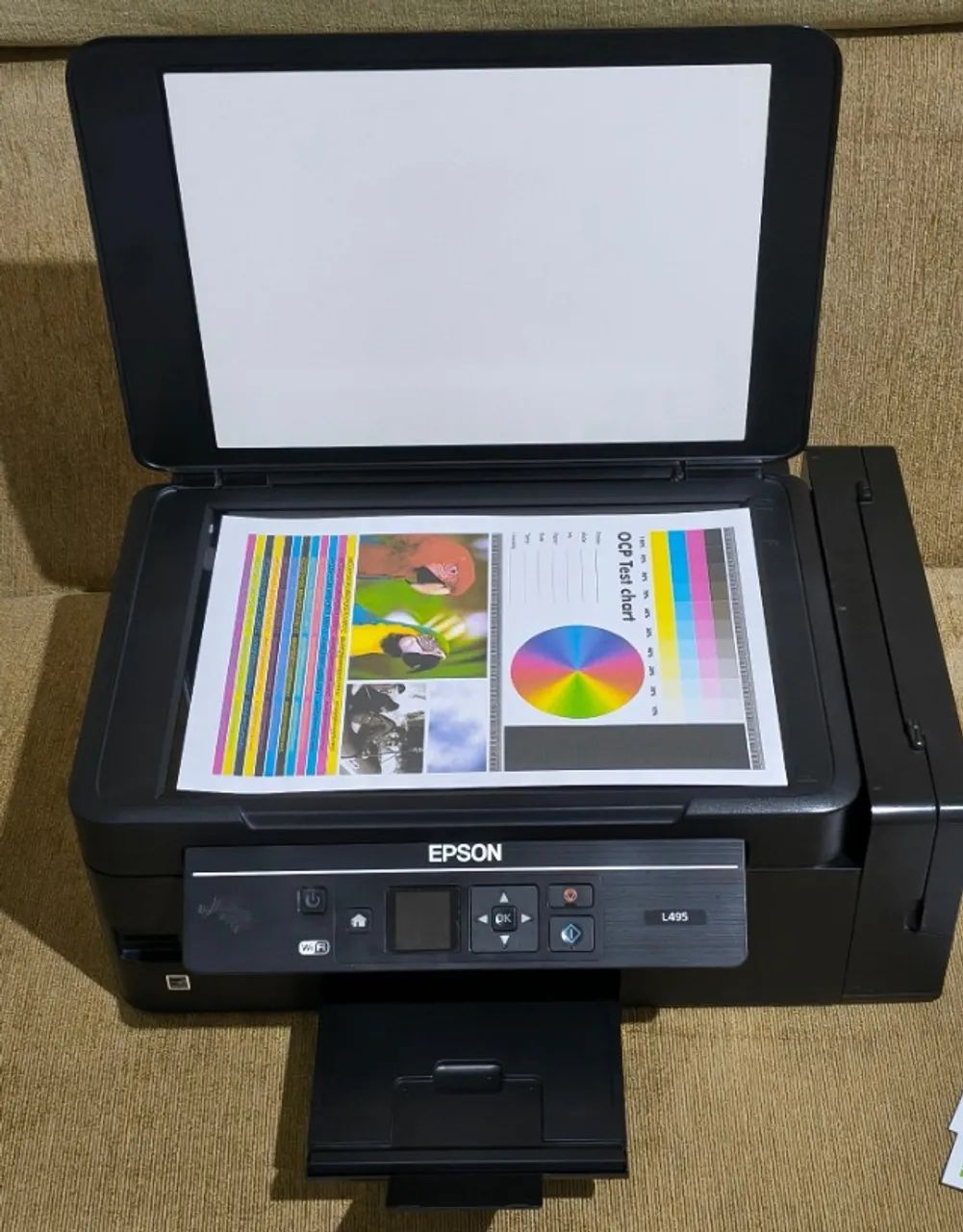 Multifuncional Epson L495 EcoTank Excelente - Foto 4