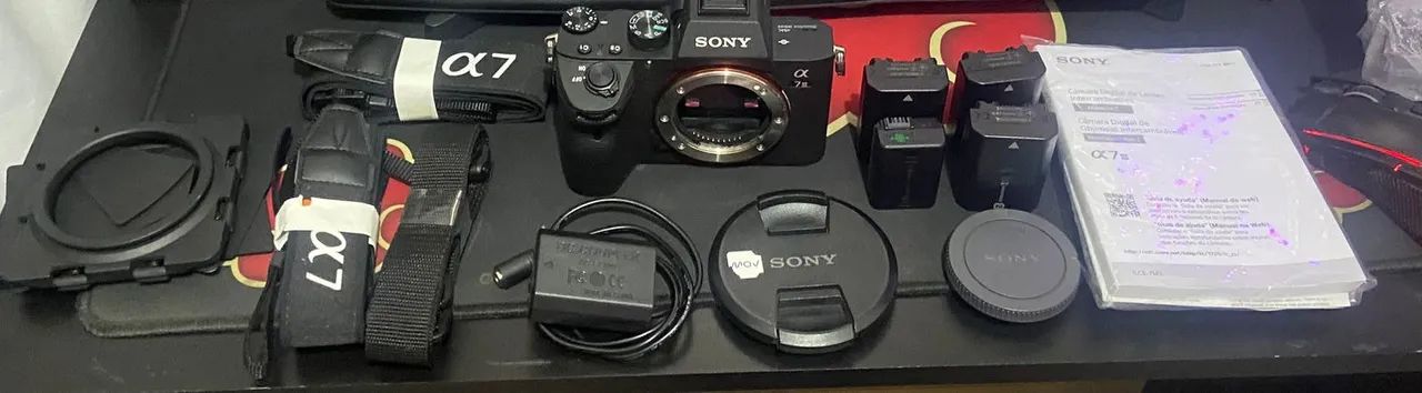 Sony Alpha 7 III ILCE-7M3 sem espelho cor preto - Foto 5