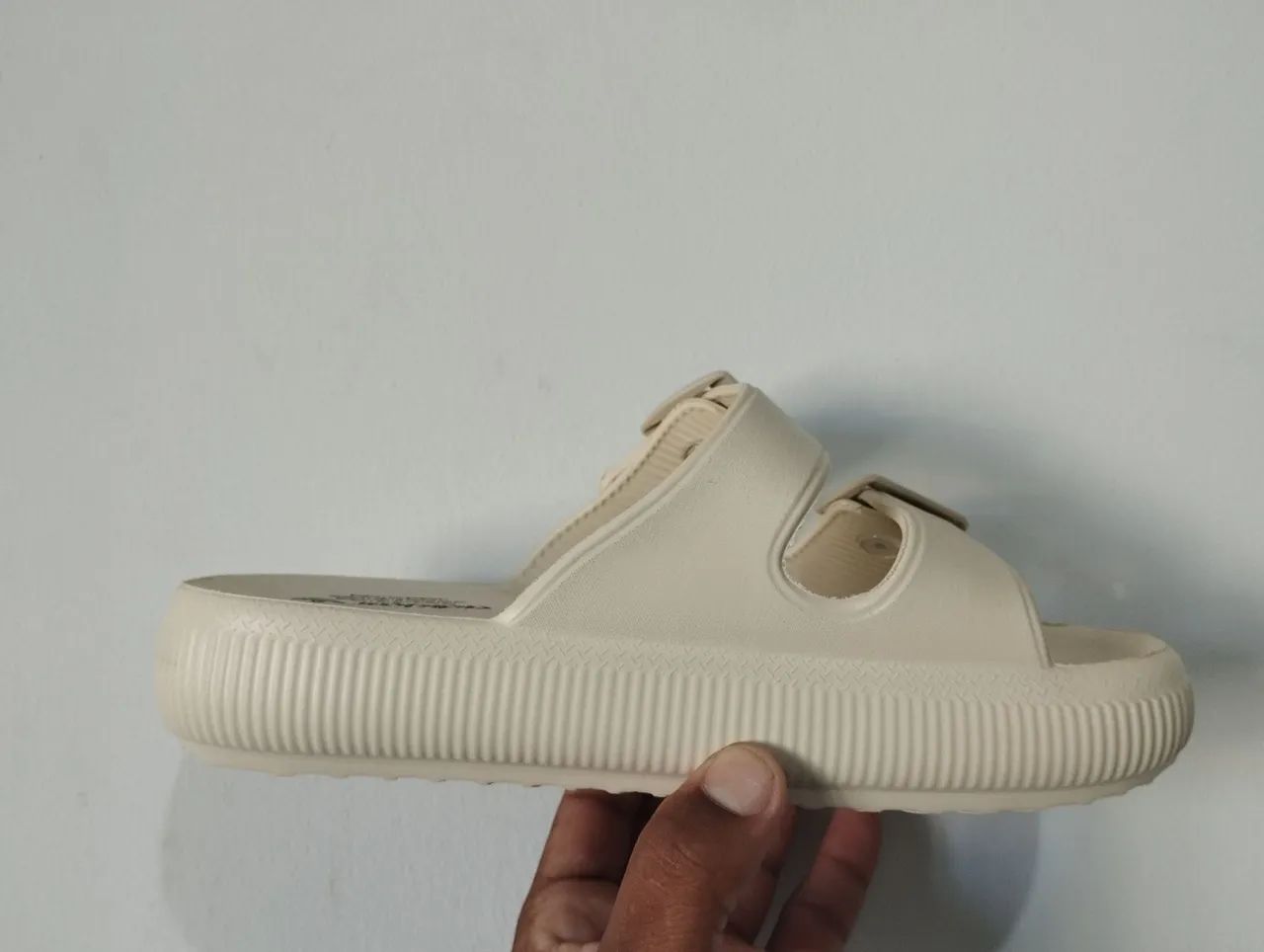 Chinelo Adidas Slide Bege - Conforto e Estilo - Foto 3