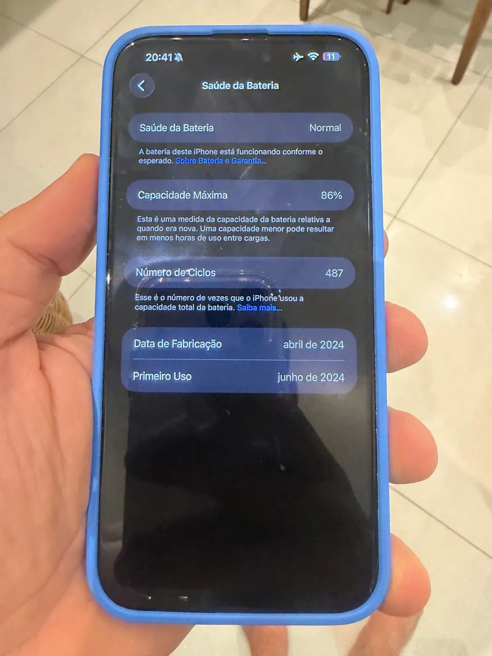 Iphone 15 pro max 512GB novo  - Foto 5