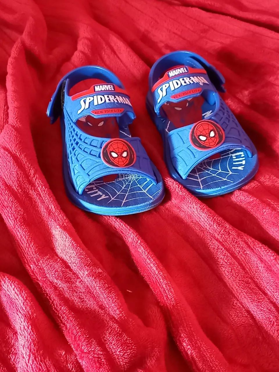 Sandália do homem aranha número 26 27 - Foto 2