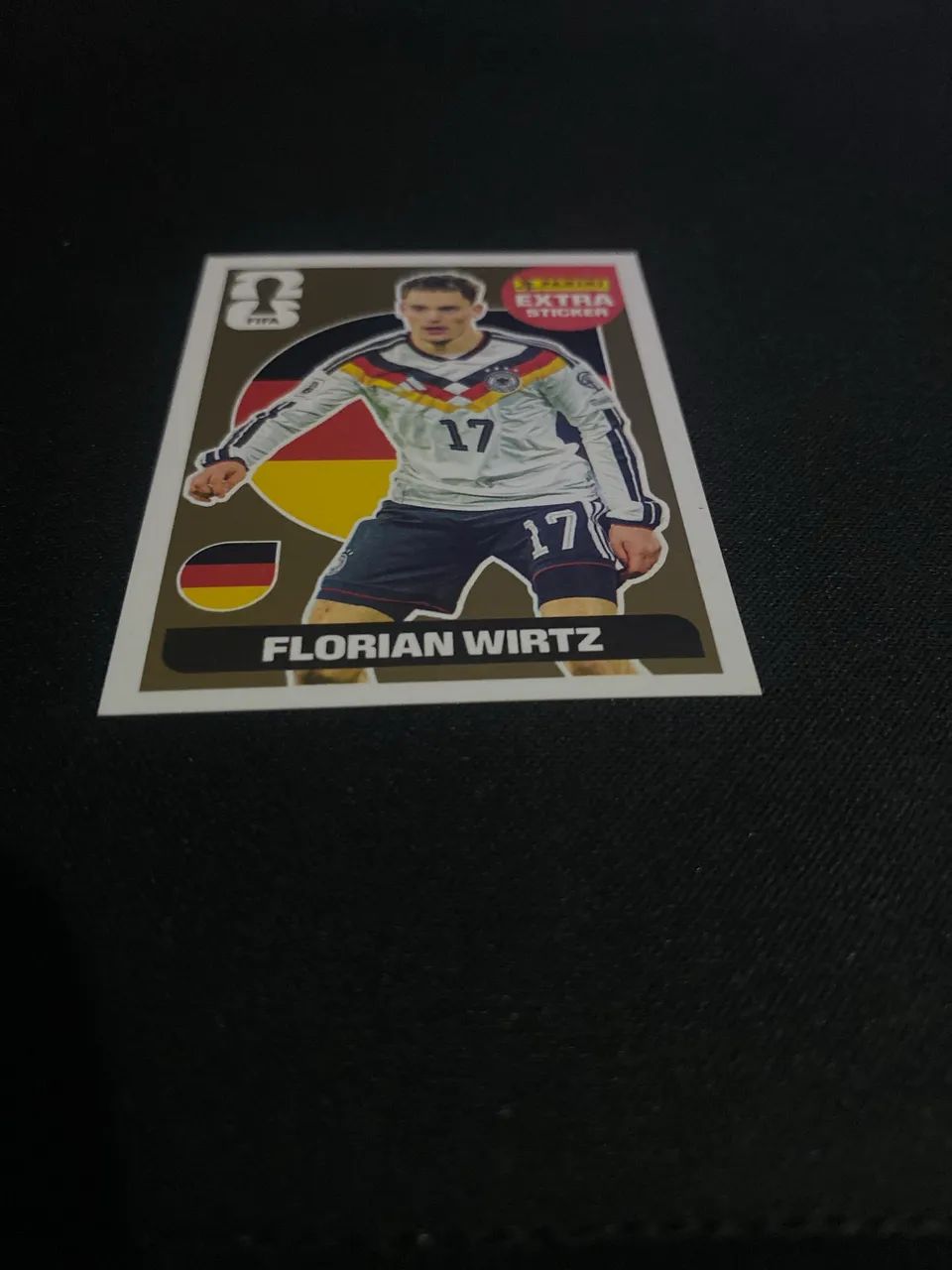 Figurinha Panini Florian Wirtz Ouro - Foto 3