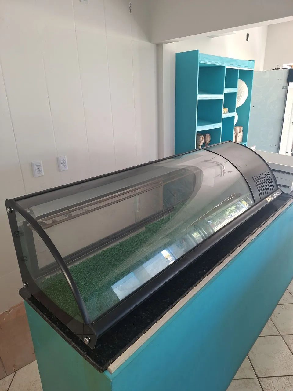 Expositor resfriado para sushi