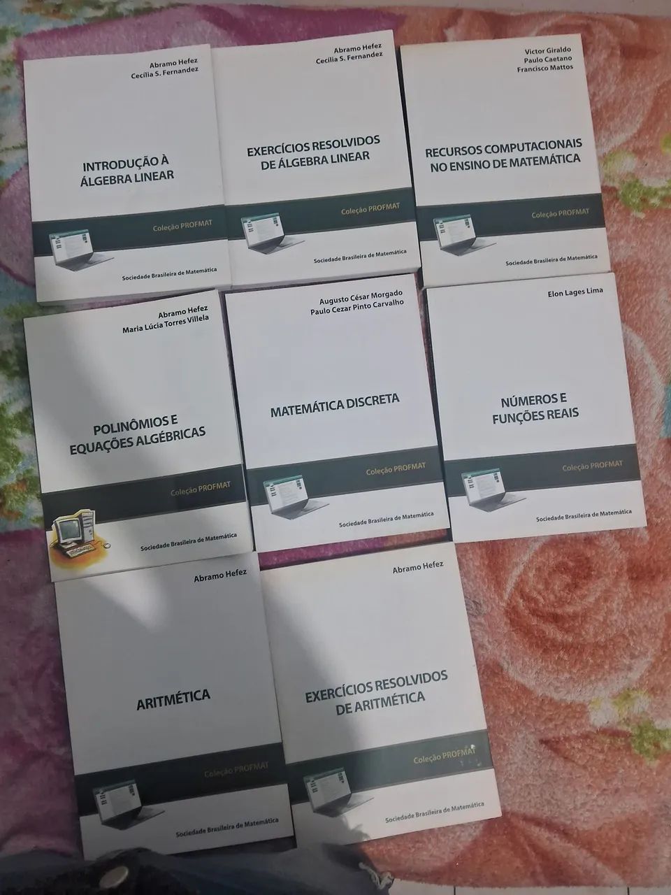 Coleção livros matemática Profmat 