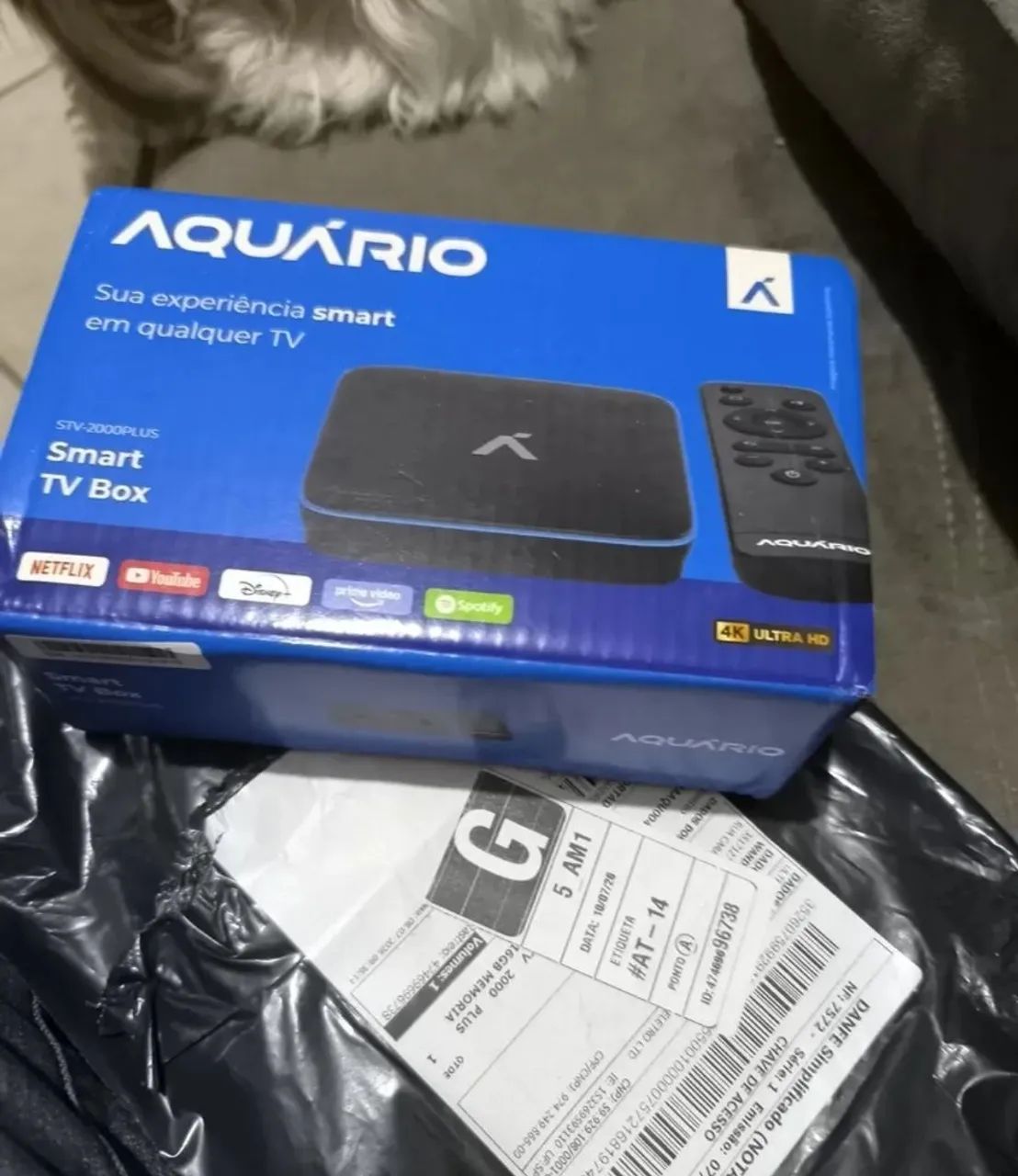 Smart Tv Box 4k Aquário