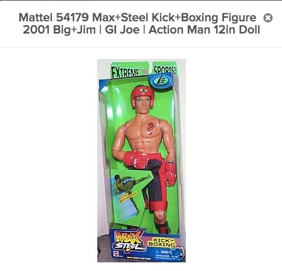 boneco Max Steel kick boxing - mattel - Foto 5