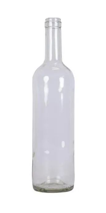 Garrafas vidro 750ml com rolha, NOVAS
