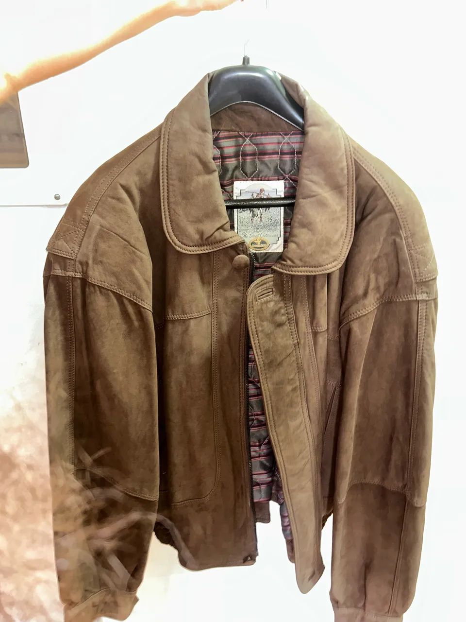 Jaqueta de Couro Brooksfield Vintage - G 