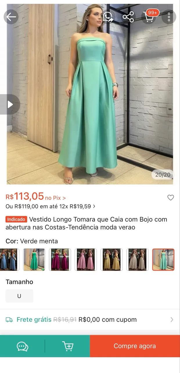 Vestido de festa  - Foto 2