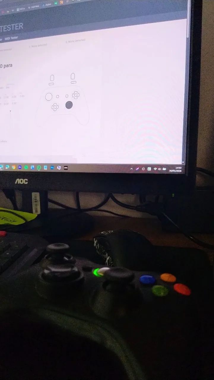 2x Controles genérico PC (Descrição) - Foto 3