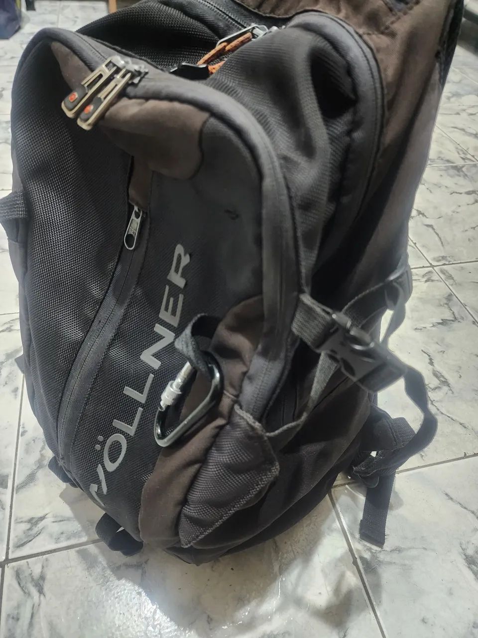 Mochila Wollner New Ipanema Preta - Foto 5