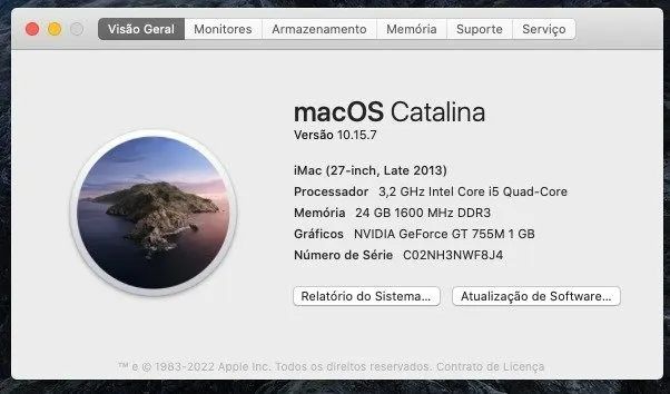 iMac 27" Late 2013 Intel Core i5 Memória 24GB  - Foto 3