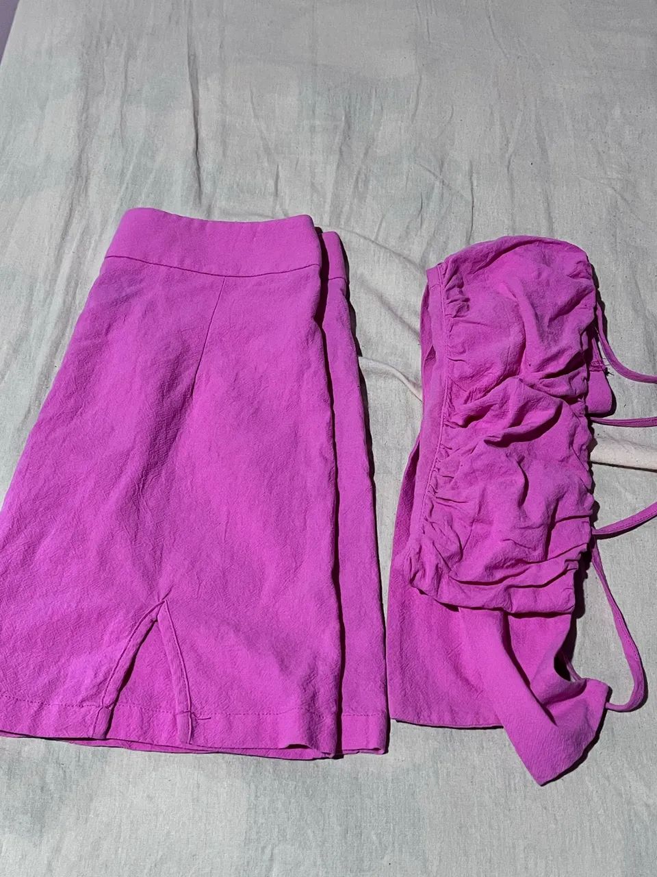 Conjunto croped e saia  - Foto 2