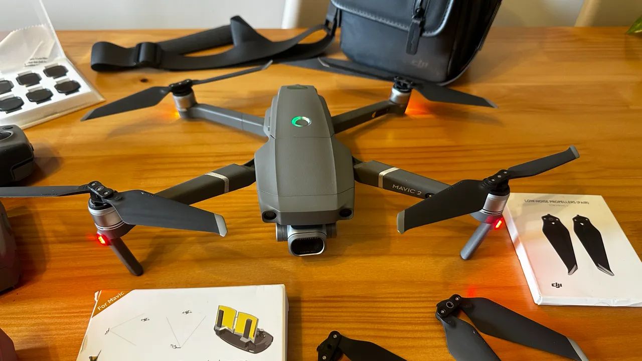 DJI Mavic 2 Pro + Kit Fly More (3 Baterias) - Pouquíssimo Uso - Foto 2