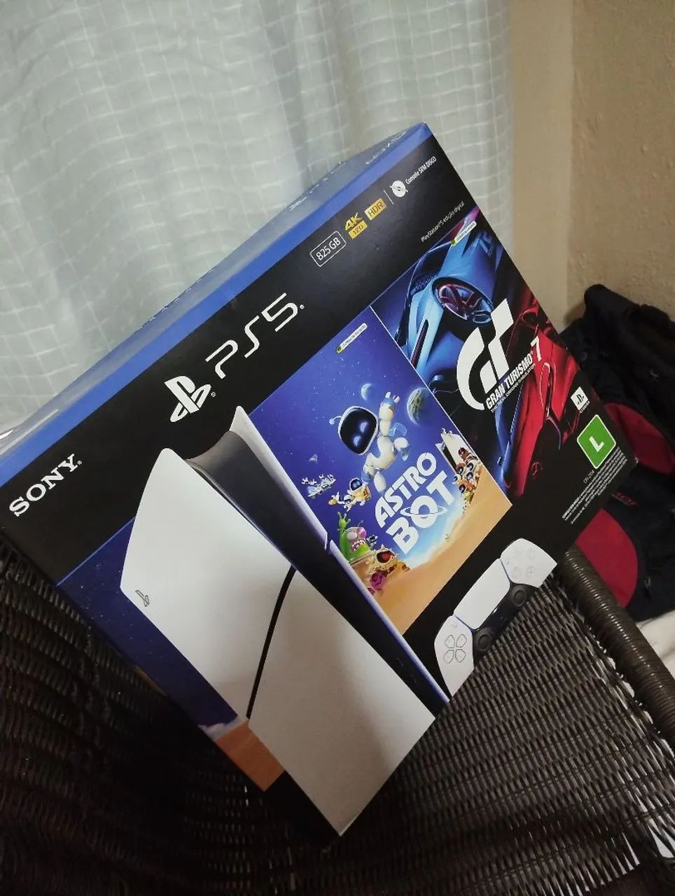 PS5 SLIM 825GB- Usado apenas 1 mês  - Foto 3