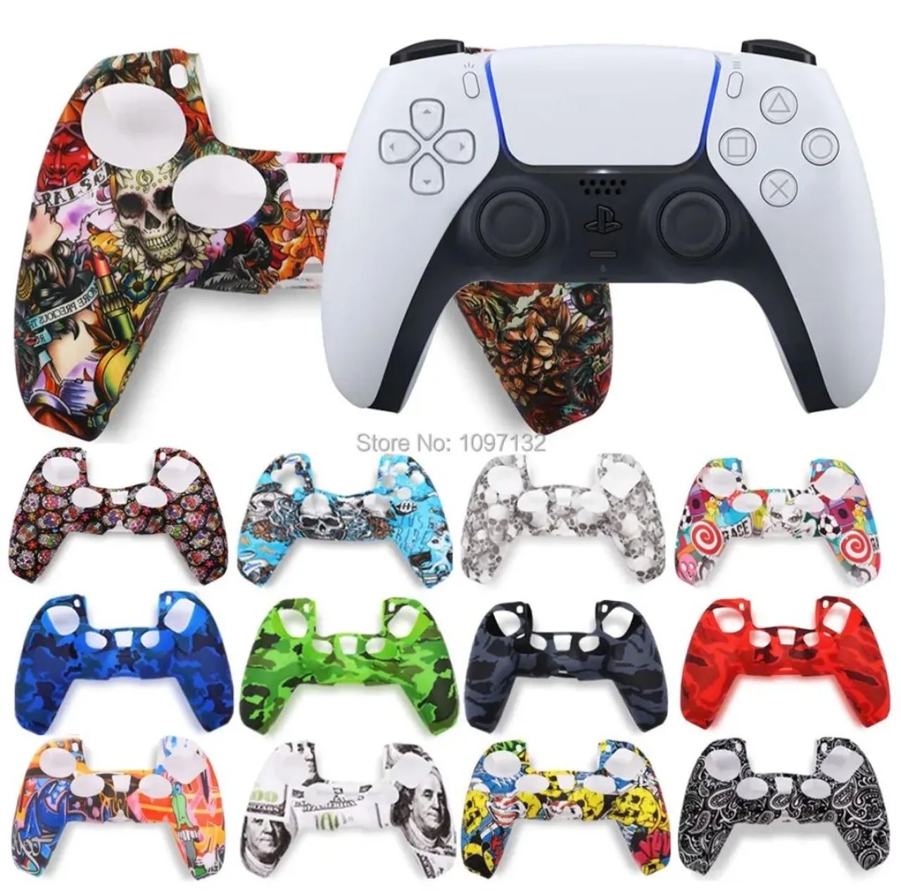 Capas protetoras para controles Dualsense Ps5  - Foto 5