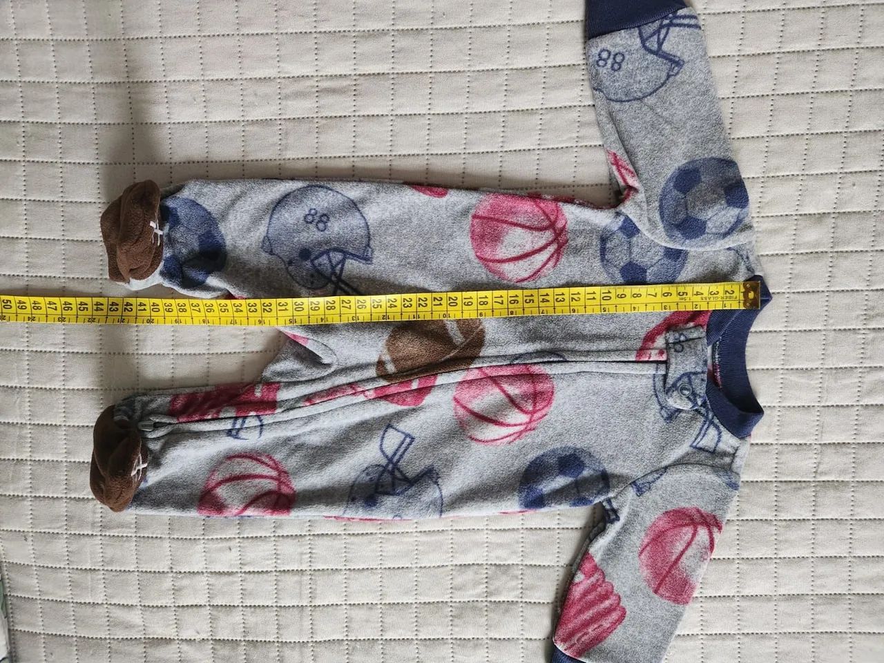 Macacão Carter's Estampado Tam RN - Foto 4