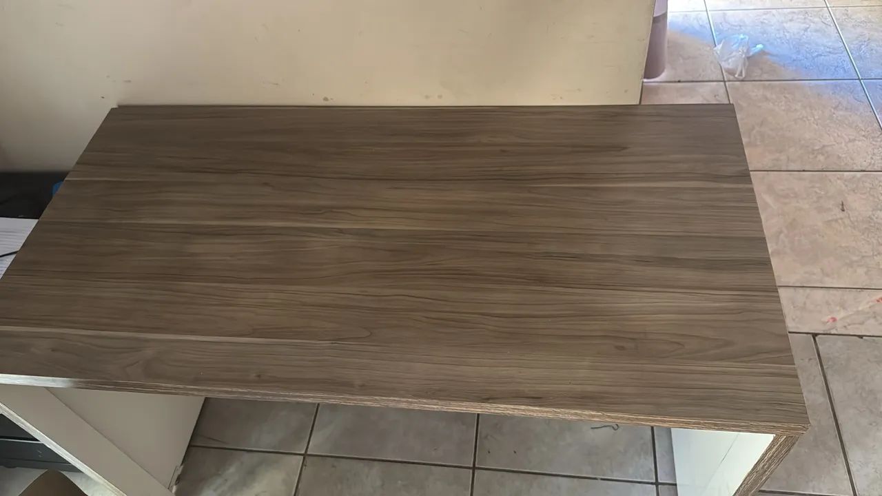MESA DE MDP REFORÇADO! 1,20m x 70cm - Foto 3