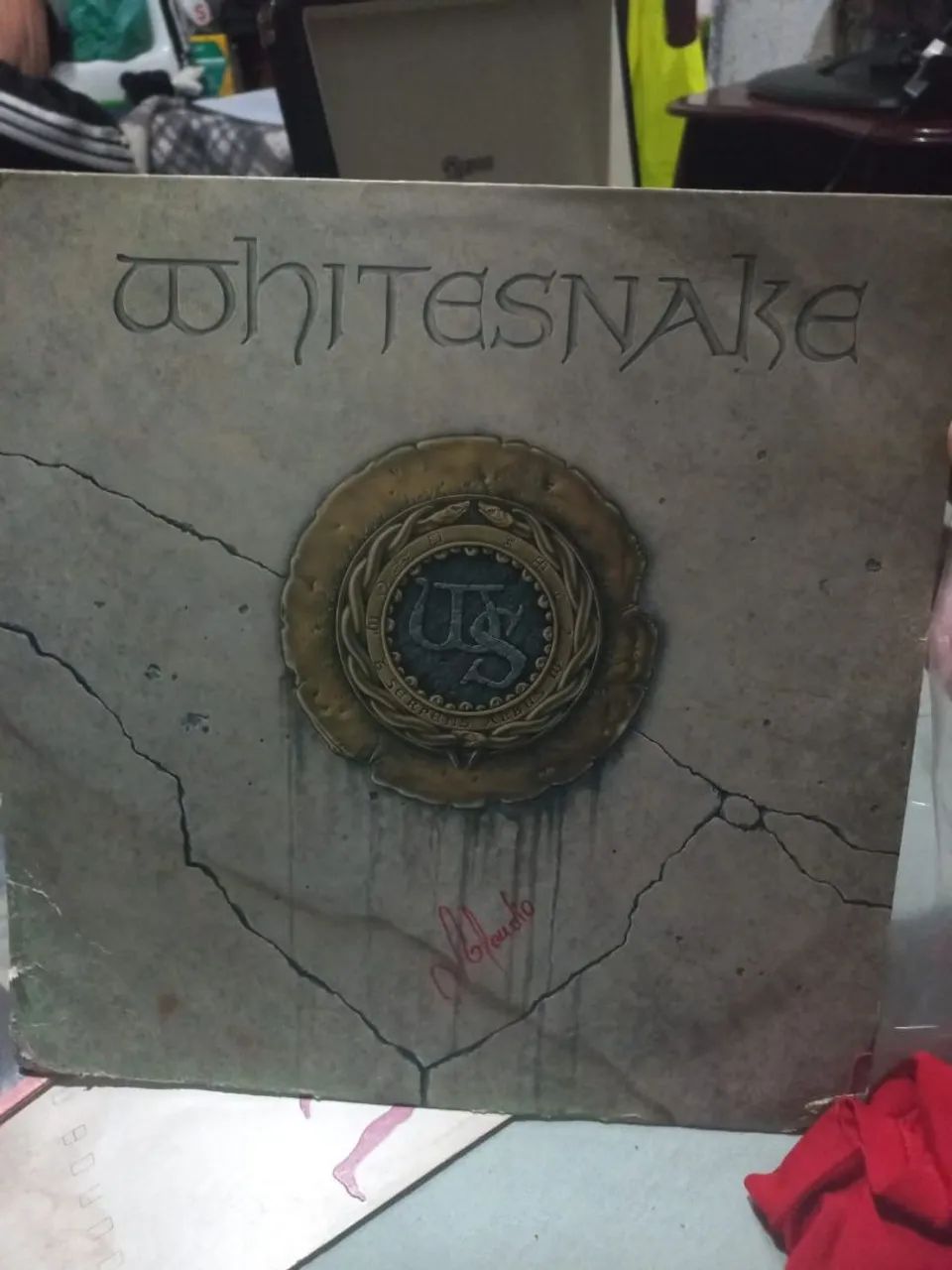Disco de vinil usado 