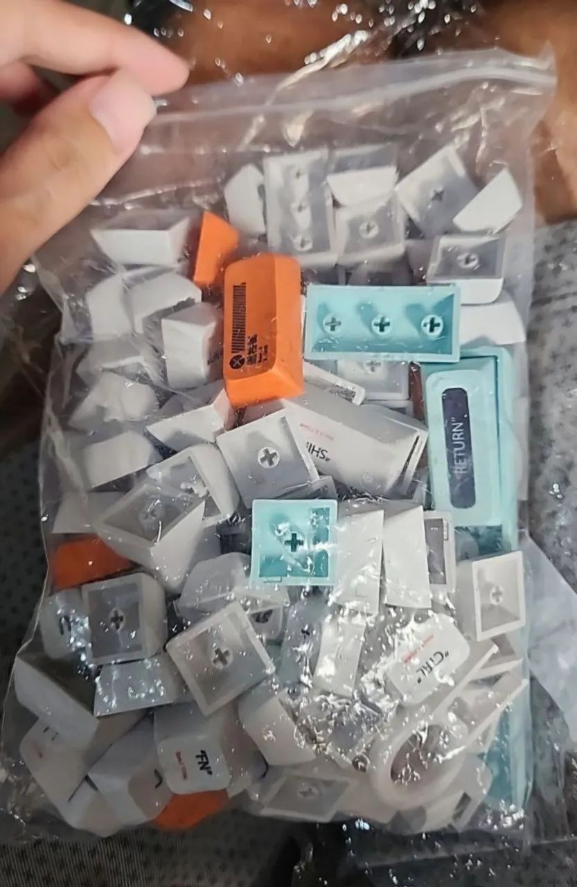 XDA Profile Plastic Theme Keycaps