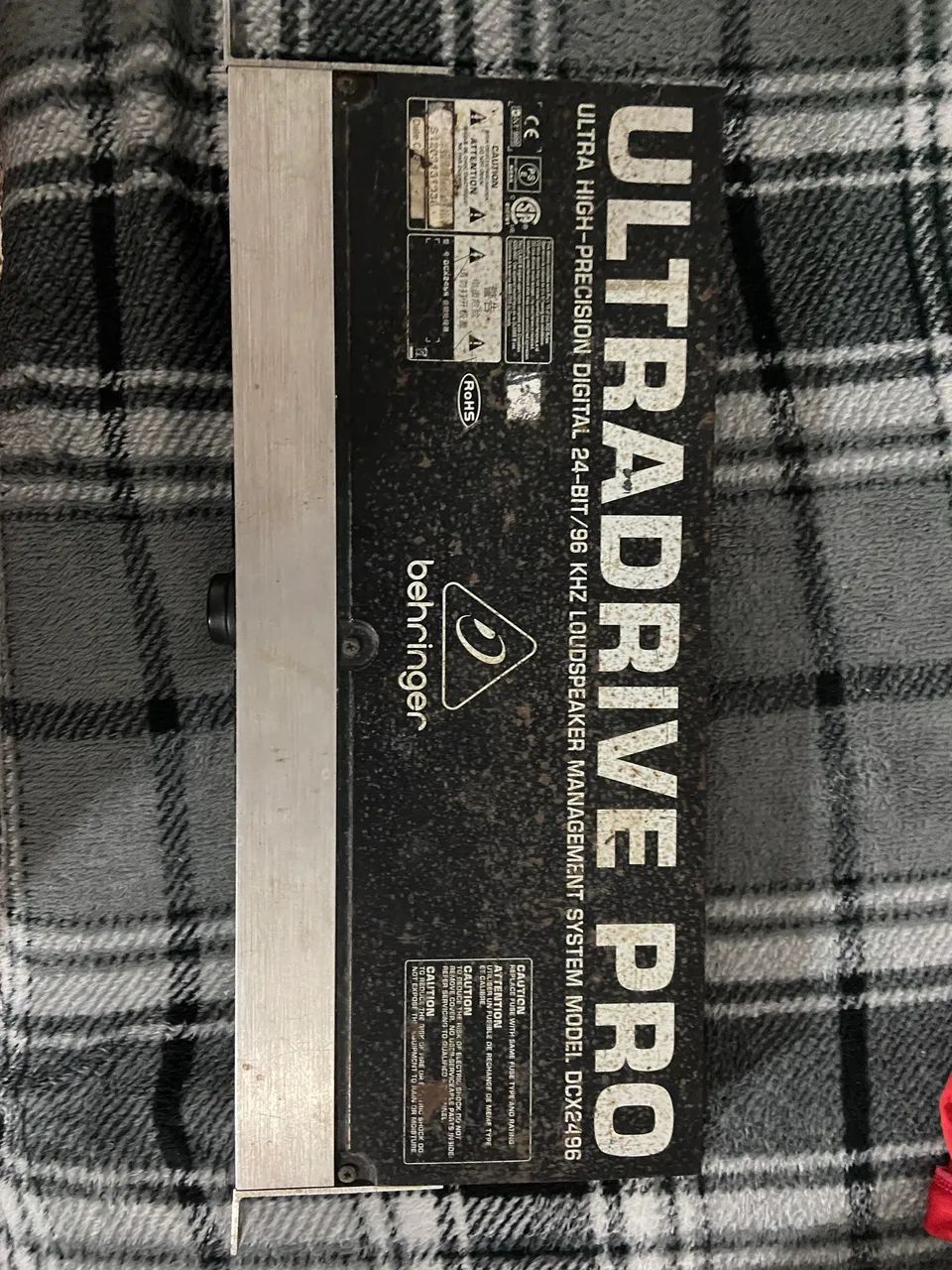 processador behringer ultra drive pro