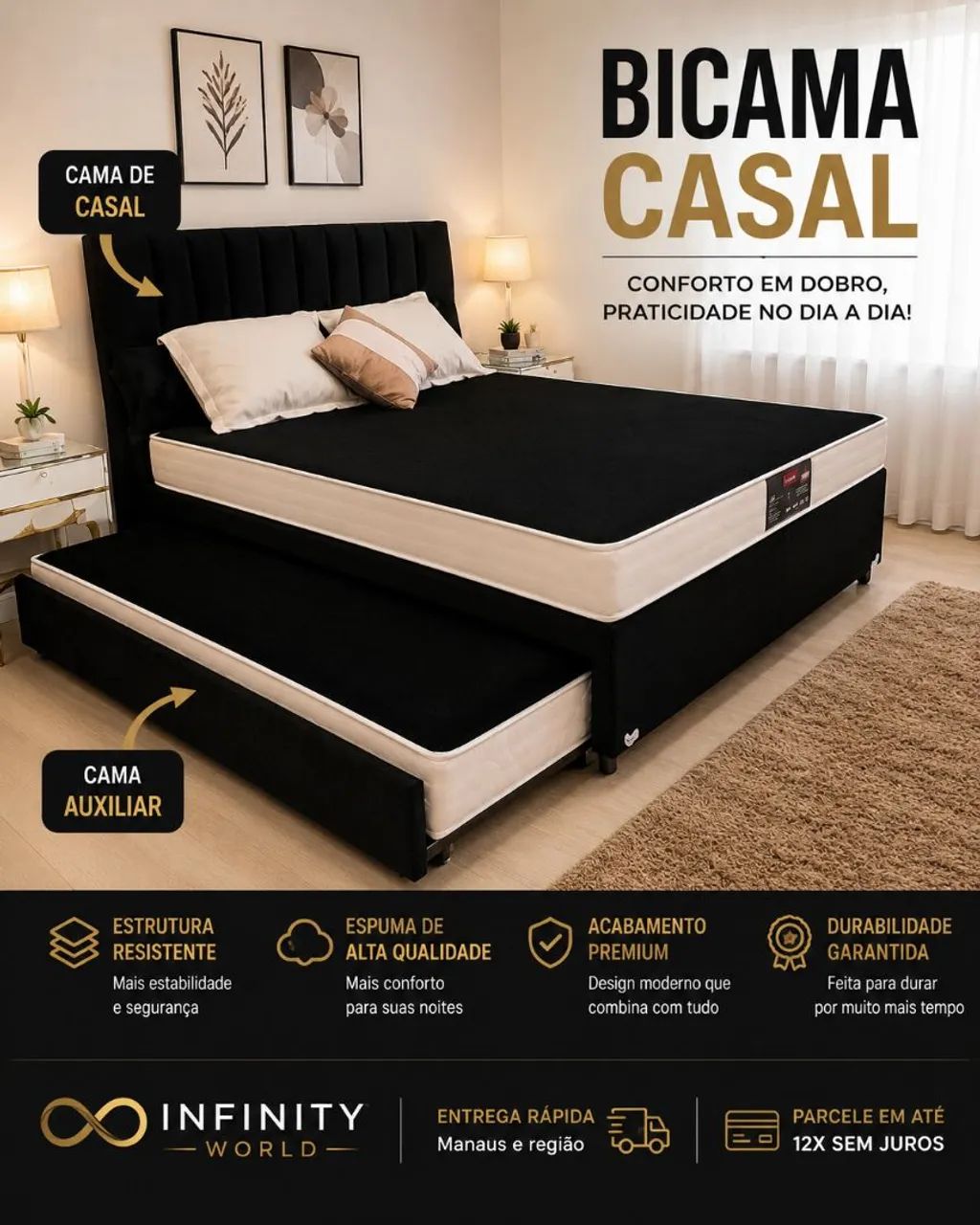 Bicama de casal 