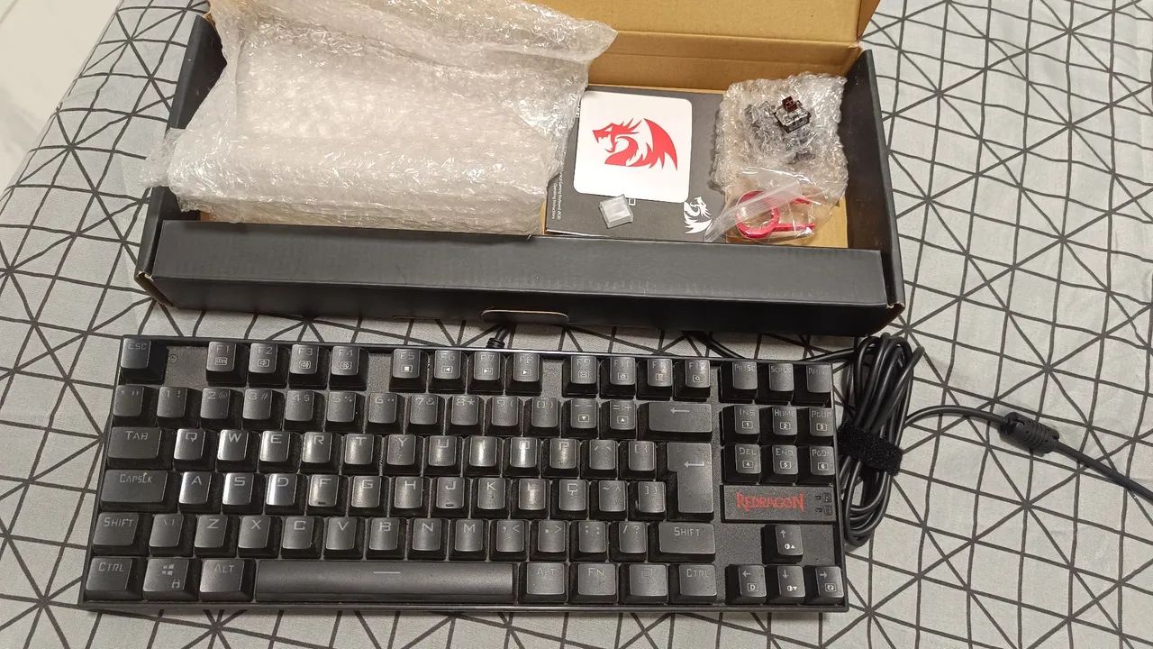 Teclado Mecânico RedDragon Kumara pro - Foto 4