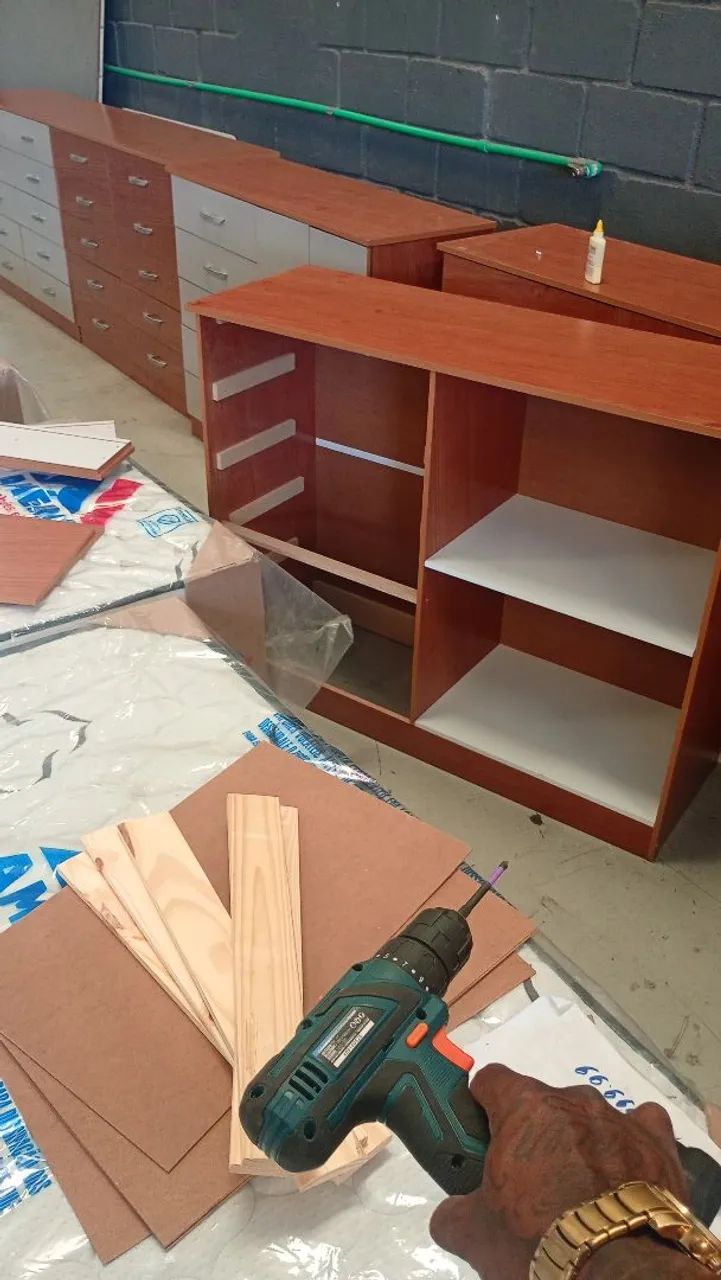 Montando de móveis 
