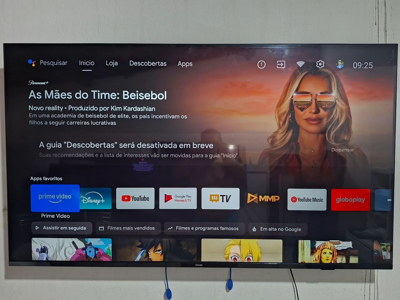 Smart tv Android 65 polegadas 4k - Foto 3