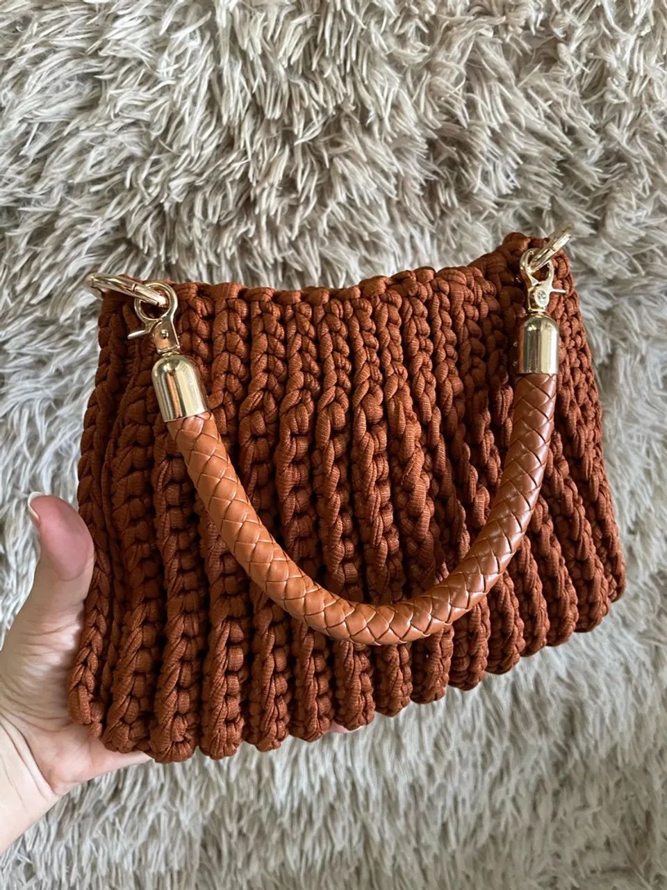 Bolsa crocher 