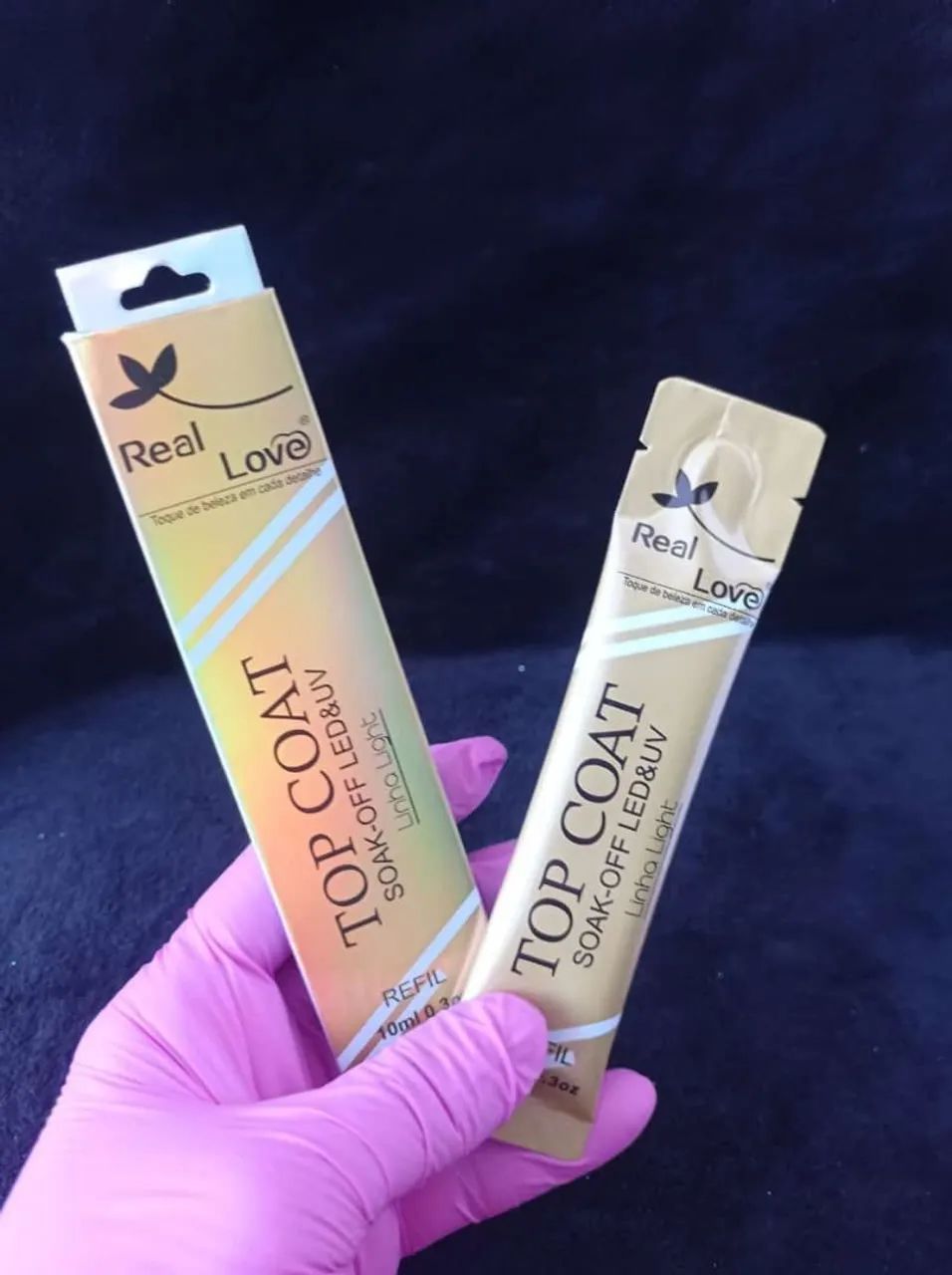 Top Coat sachê Real love  - Foto 2